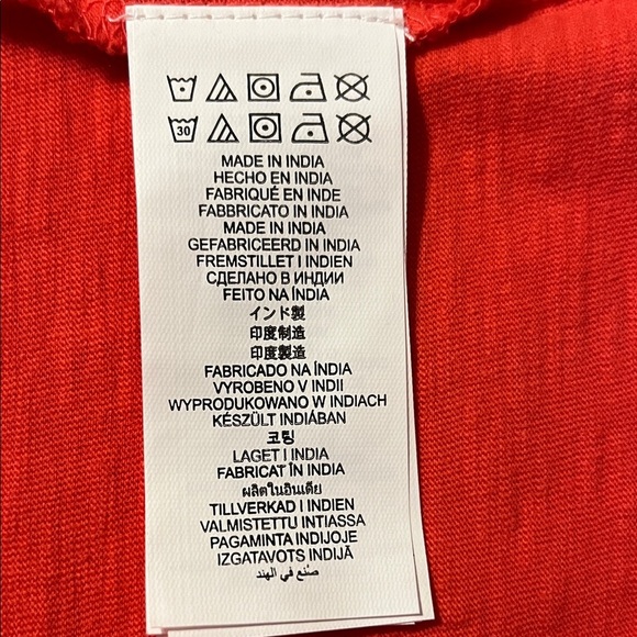 Michael Kors Vibrant Red Short Sleeve Tee - Picture 7 of 12